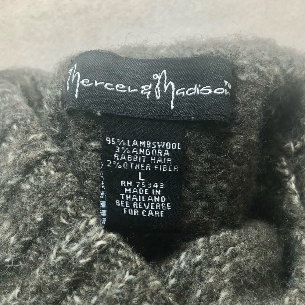 Mercer & Madison Lambswool & Angora Rabbit Hair - Picture 6 of 14